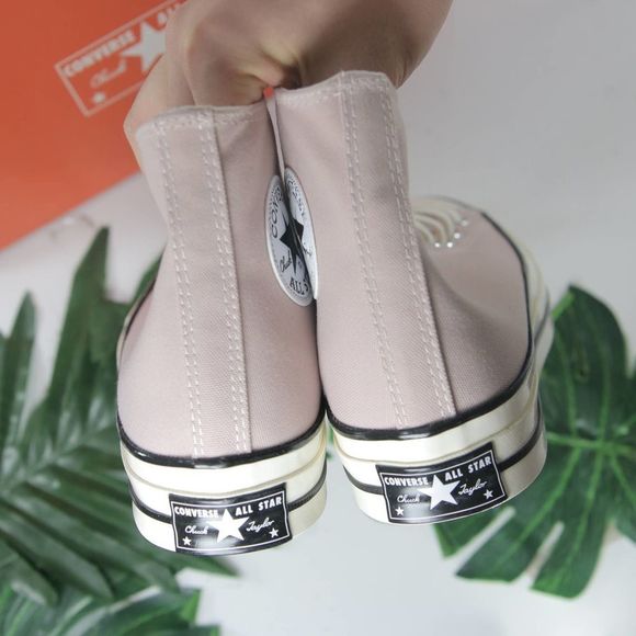NEW Converse Chuck 70 High Pink Cream Sneakers A00749c - Picture 3 of 4